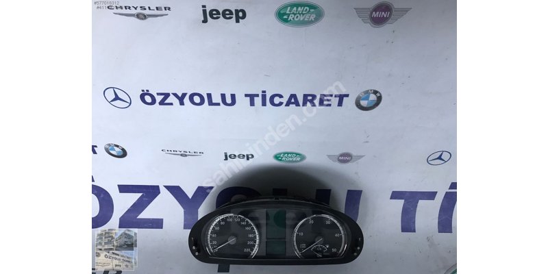 Çıkma MERCEDES VİANO W639 GÖSTERGE SAATİ -6399000900 Parça