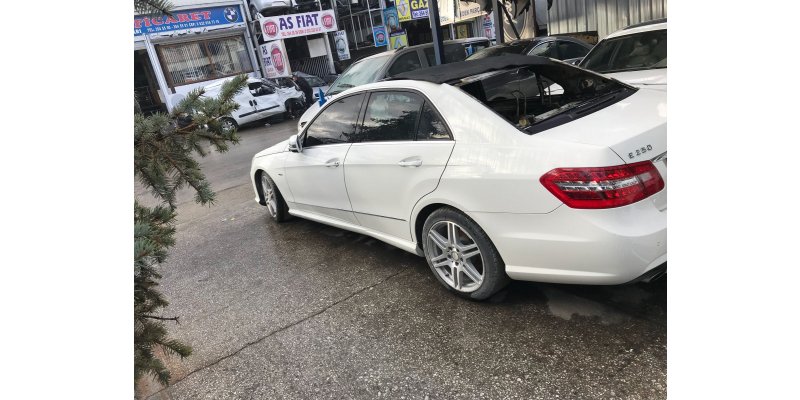 Çıkma BEYAZ MERCEDES W212 E250 CGİ 2011 MODEL HURDA BELGELİ 0004646 Parça