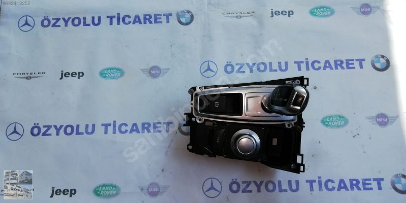 Çıkma BMW e71 X6 vites mekanizması ve multimedya teyp kumanda düğmesi 0010231 Parça
