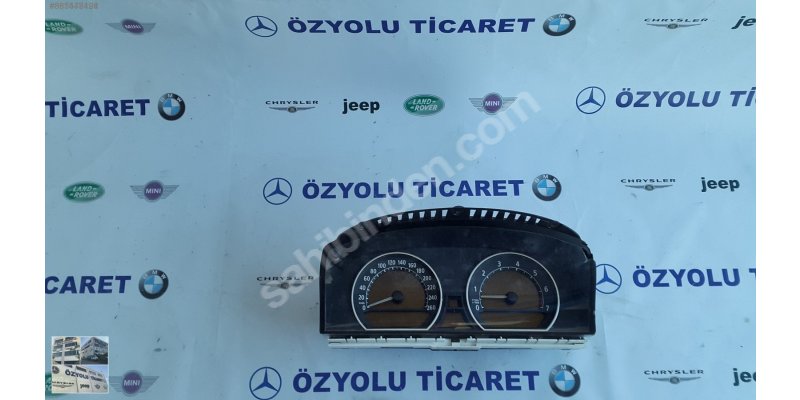 Çıkma BMW 7 SERİSİ E65 GÖSTERGE SAATİ 001075 Parça