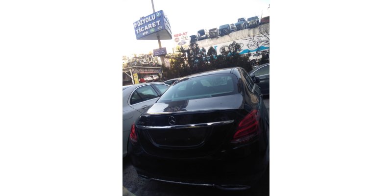 Çıkma SİYAH MERCEDES C200D W205 HURDA BELGELİ 0004242 Parça