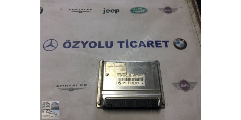 Çıkma BMW 5 SERİSİ E39 535 540 MOTOR BEYNİ 1438728-0261204620 Parça