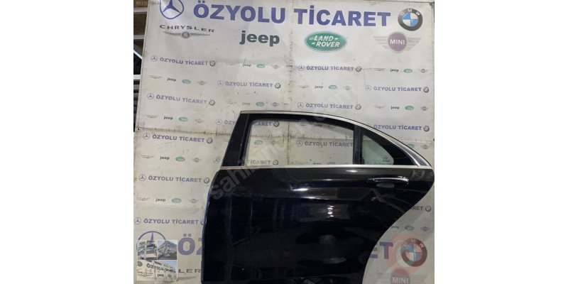 Çıkma MERCEDES W222 S SERİSİ SOL ARKA KAPI LONG SİYAH  Parça