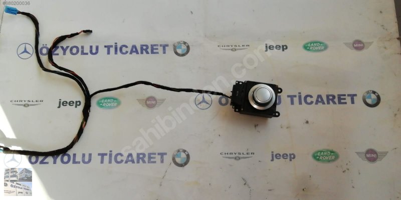 Çıkma BMW e71 X6 TV multimedya navigasyon kontrol düğmesi 9125349 Parça