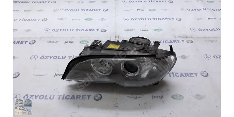 Çıkma BMW E46 3 SERİSİ COUPE CABRİO MAKYAJLI SOL XENON FAR 0010226 Parça