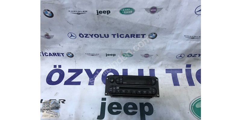 Çıkma CHRYSLER VOYAGER CD ÇALAR TEYP&RADYO  0010119 Parça