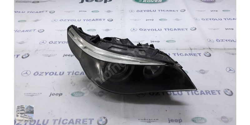 Çıkma BMW E60 5 SERİSİ SAĞ ÖN FAR 000924 Parça
