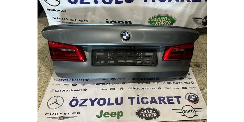 BMW G30-G30 Lci Arka Bagaj Kapağı Hatasız Füme