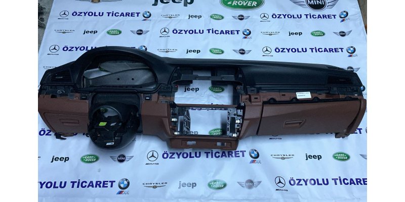 BMW F10 5 Serisi Ön Göğüs Torpido Siyah-Taba 51459277277