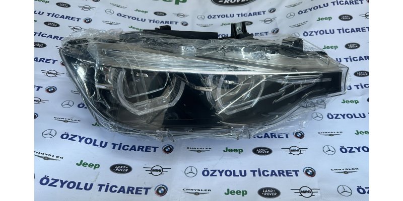BMW F30 Lci Blackline Siyah Zemin Sağ Far Led 8492474