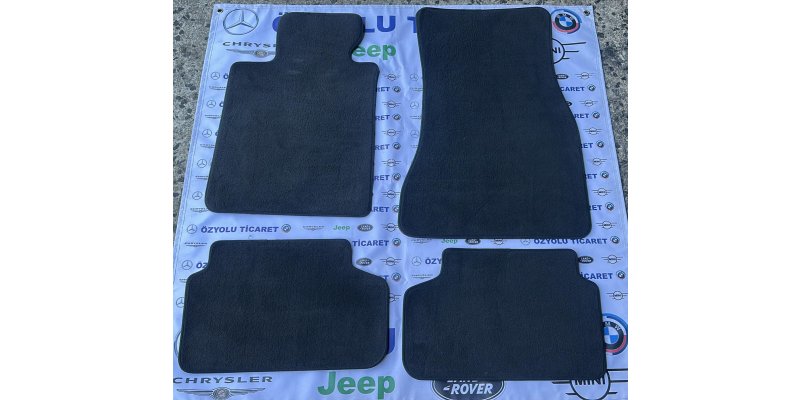 BMW G30 5 Serisi 2017-2023 Orjinal Halı Paspas Takımı