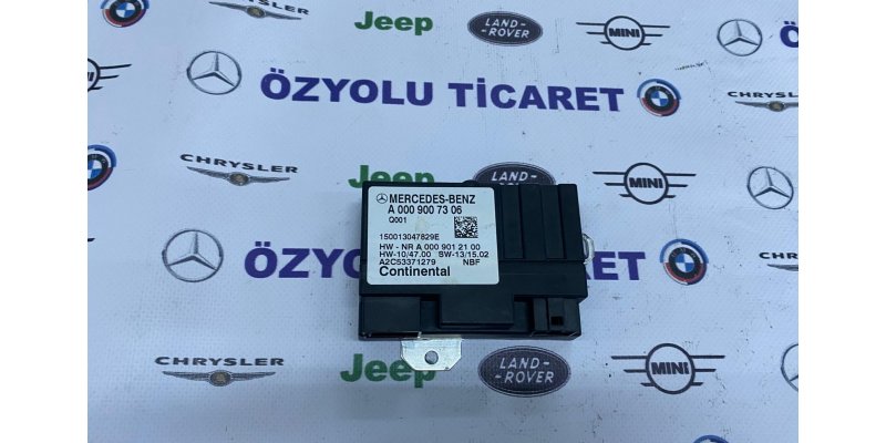 MERCEDES W117 CLA Yakıt Kontrol Beyni A0009007306