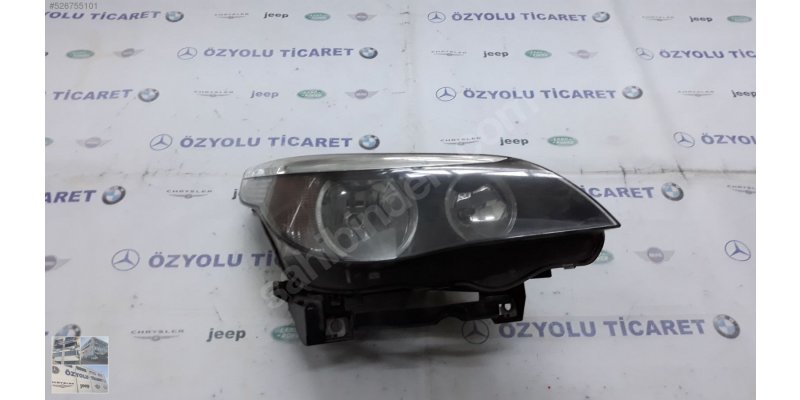 BMW E60 5 SERİSİ DÜZ ÖN SAĞ FAR 0010317