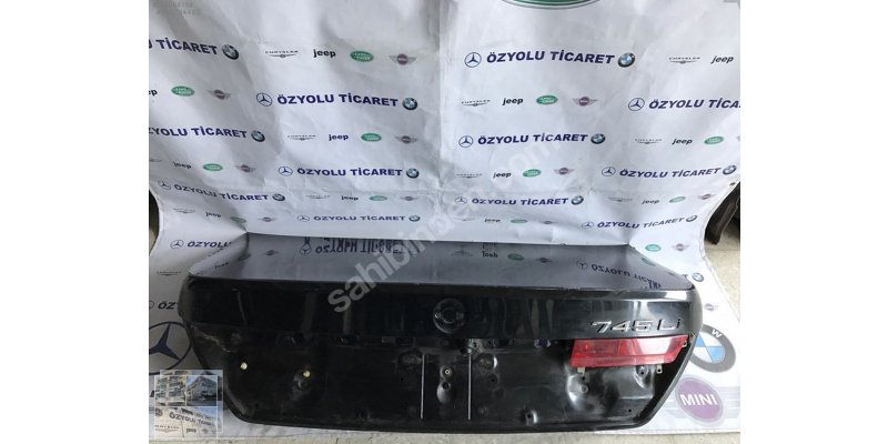 BMW E65 7 SERİSİ BAGAJ KAPAĞI 0010834