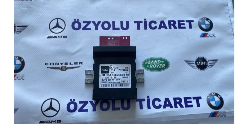 BMW F20 Yakıt Kontrol Modülü 1614 7371832