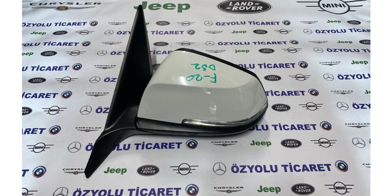 BMW F20 1 Serisi Sol Ayna Komple (Elle Katlanır) 2012-2018
