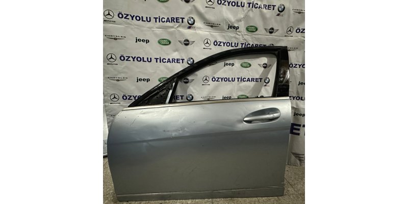 Mercedes W204 C Serisi Sol Ön Kapı Mavi 2007-2013