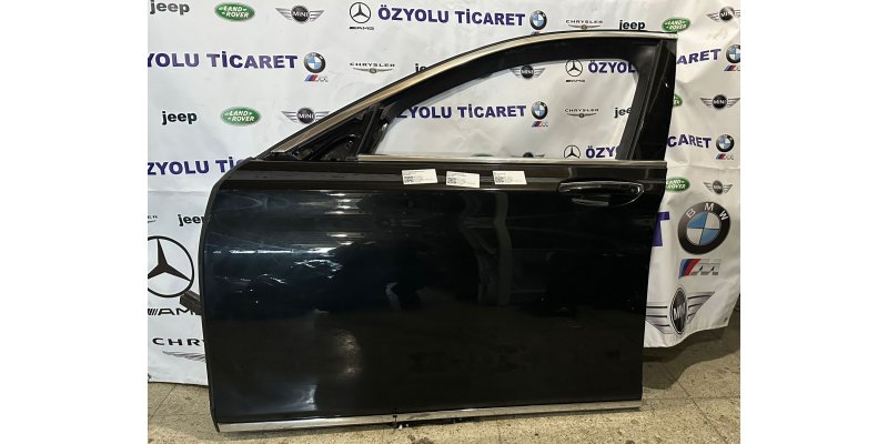 BMW G11-G12 7 Serisi Hatasız Siyah Sol Ön Kapı
