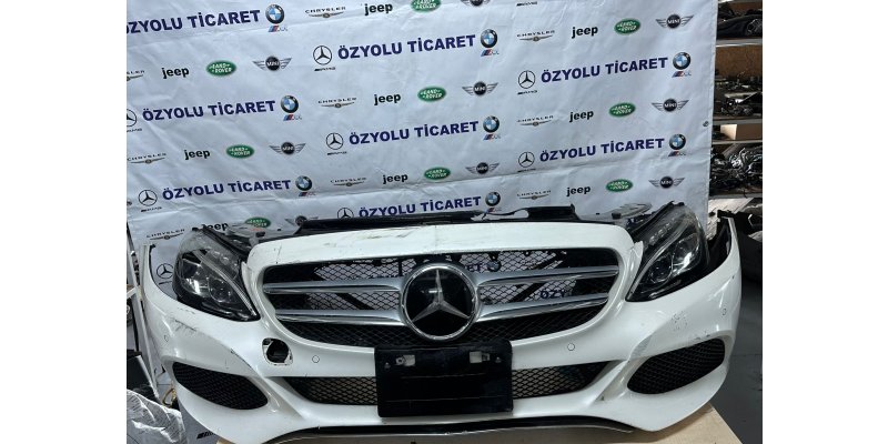 Mercedes W205 C Serisi Ön Dolu Panel Radyatör Fan Takımı Tampon Seti