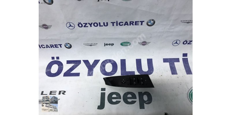 BMW 5 E60 DÖRTLÜ CAM DÜĞMESİ SİYAH 000860