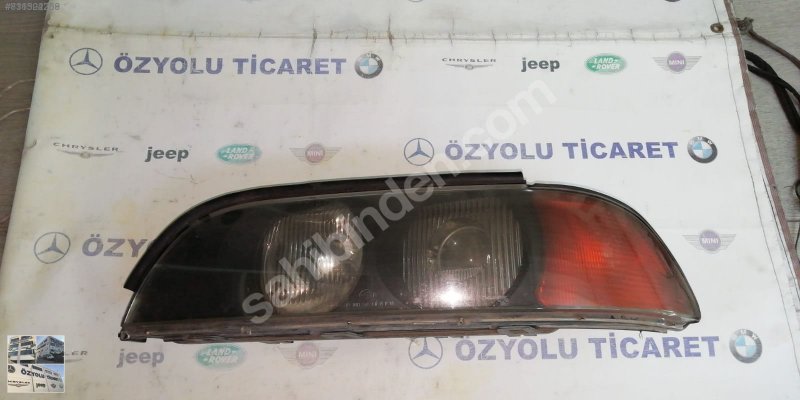 BMW e39 5 serisi sol far 0010884