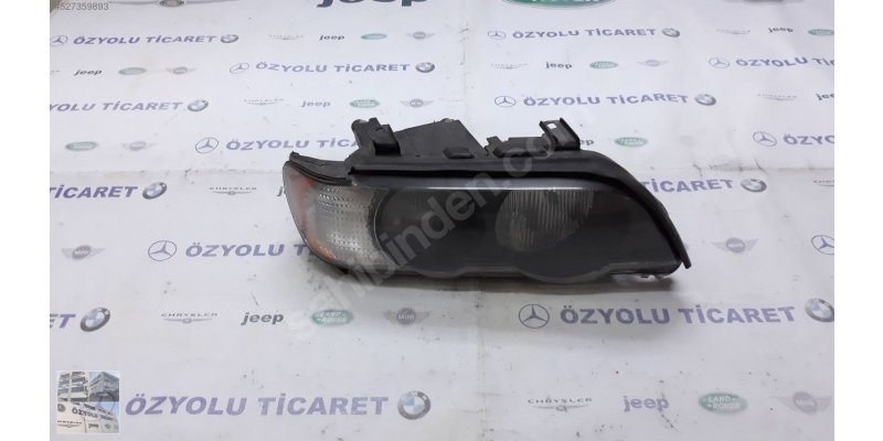 BMW E53 X5 SAĞ DÜZ FAR 0010791