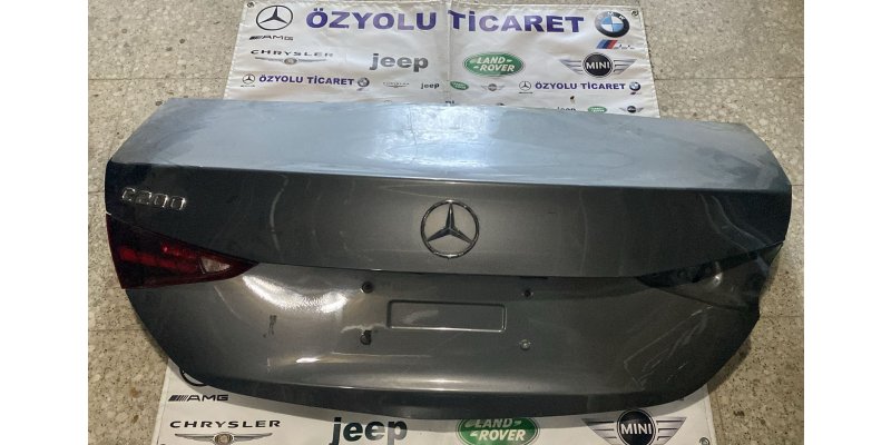MERCEDES W206 Yeni C Serisi Arka Bagaj Kapağı