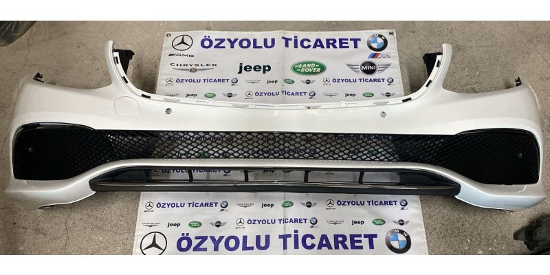 MERCEDES W213 E Serisi Exclusive Dolu Ön Tampon Beyaz