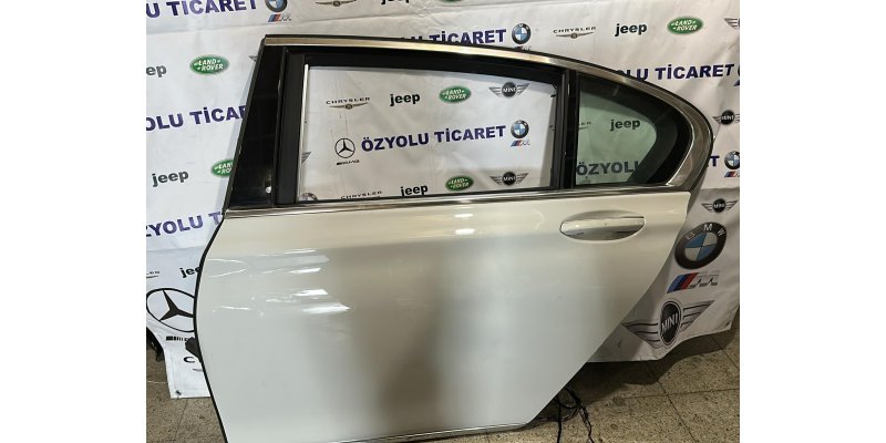 BMW G11-G12 7 Serisi Sol Arka Kapı Long Beyaz