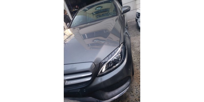 GRİ MERCEDES W205 C180 HURDA BELGELİ 0004141