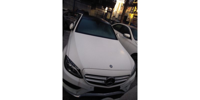 BEYAZ MERCEDES W205 C200D HURDA BELGELİ 0004343