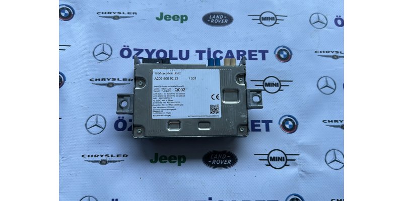 Mercedes W206 C Serisi İletişim Telamatik Beyni A2069009222