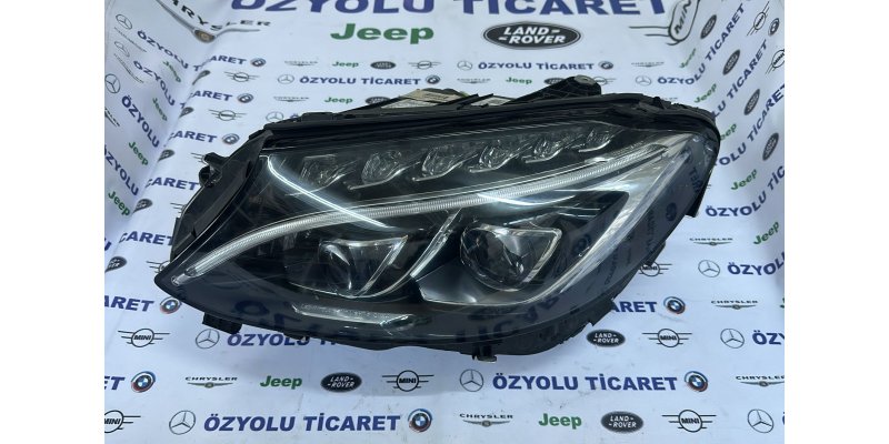 Mercedes W205 C Serisi Sol Çift Mercek Far A2059063104