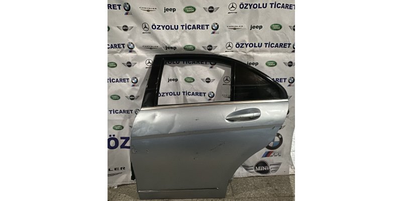Mercedes W204 C Serisi Sol Arka Kapı 2007-2013