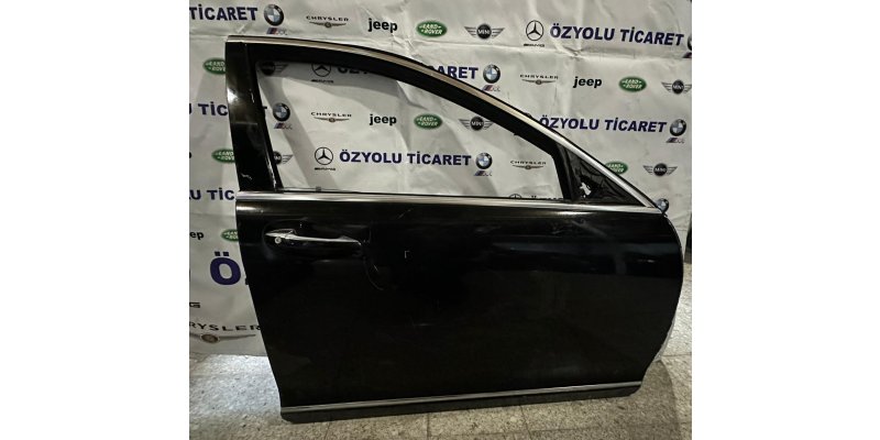 Mercedes W221 S Serisi Sağ Ön Kapı Siyah 2006-2012