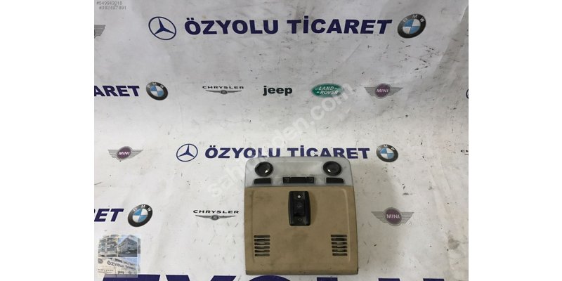 BMW 5 SERİSİ E60 TAVAN LAMBASI 0010950