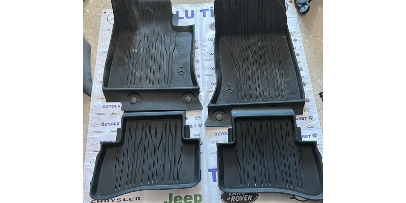 Mercedes W214 Yeni E Serisi 2024 Sonrası Orjinal Lastik Paspas Takımı