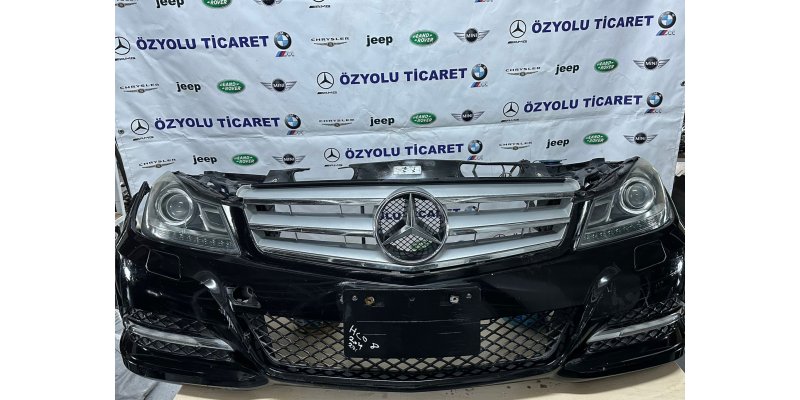 Mercedes W204 Makyajlı Dolu Panel Tampon Radyatör Ön Set