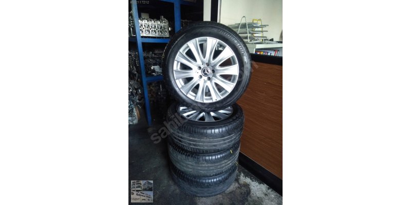MERCEDES 222S 245/50/18 LASTİK VE JANT TAKIMI 0010431 