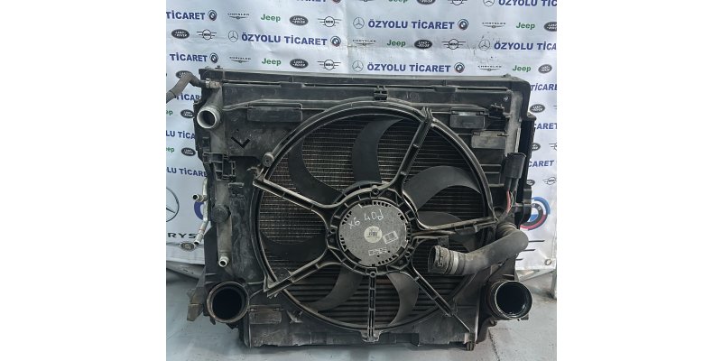 BMW E71 X6 4.0d 3.0d N57 Radyatör Seti Fan takım