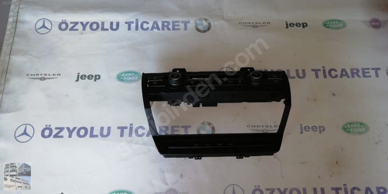 BMW e70 x5 klima kontrol paneli ve çerçevesi 917806601 · fotoğraf 2