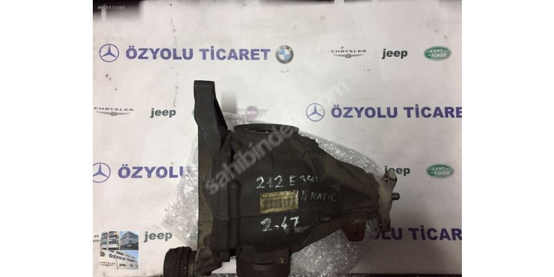 MERCEDES E SERİSİ W212 E350 4 MATIC ARKA DEFRANSİYEL 2.47 · fotoğraf 2