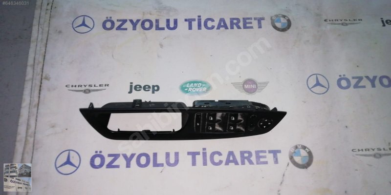 BMW e71 X6 dörtlü cam düğmesi ve çerçevesi 9218044 · fotoğraf 2