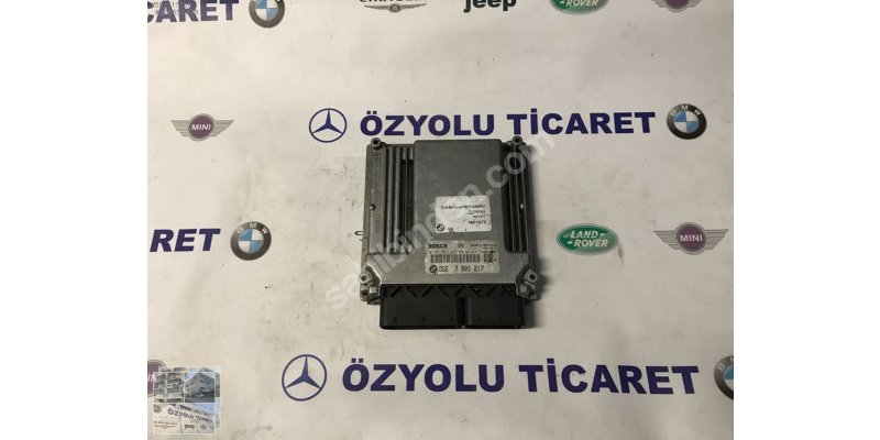 BMW 5 SERİSİ E60 3.0 DİESEL MOTOR BEYNİ 0281013052 7801217 · fotoğraf 2