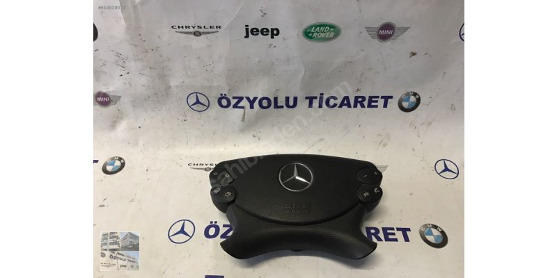 MERCEDES E SERİSİ W211 MAKYAJLI DİREKSİYON AIRBAG 001072 · fotoğraf 2