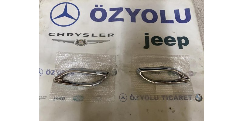 MERCEDES W205 C SERİSİ AMG ARKA TAMPON EKSOZ DİFİZÖRÜ 0010408 · fotoğraf 2