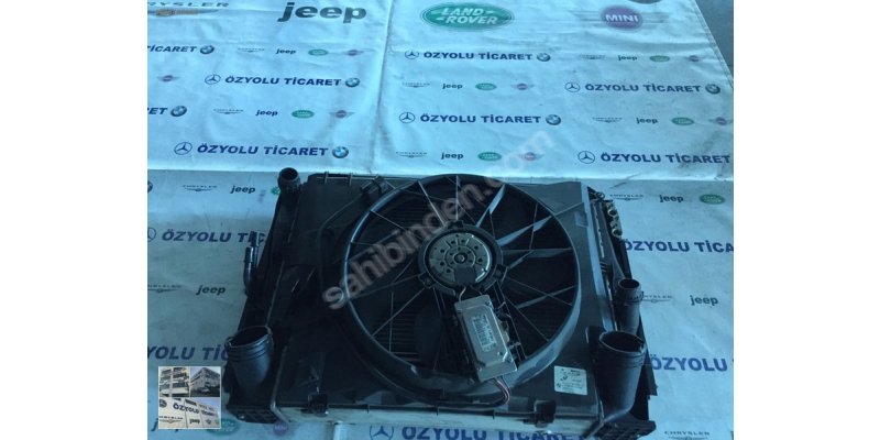 BMW 3 E90 320 DİESEL KLİMA FANI VE RADYATÖR SETİ 17427801993 · fotoğraf 2