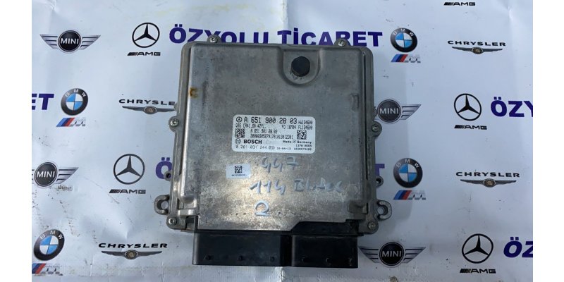 MERCEDES W447 VİTO (114-119) 651 MOTOR BEYNİ A6519002803 · fotoğraf 2