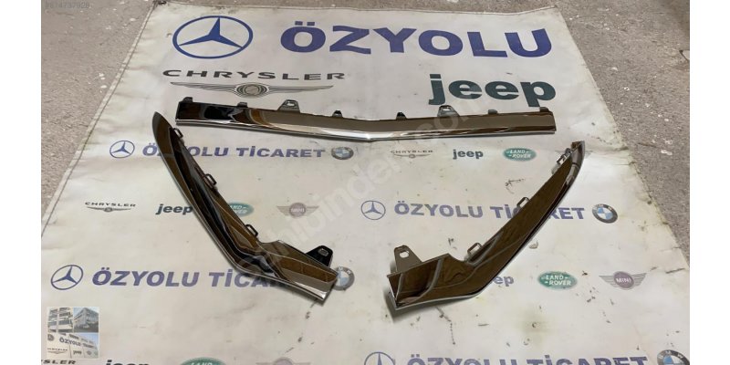 MERCEDES W212 MAKYAJLI AMG ÖN TAMPON NİKELAJ SET 2013-2016 0010379 · fotoğraf 2