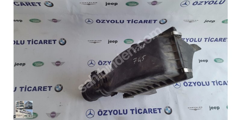 BMW 7 SERİSİ E65 HAVA FİLTRE KUTUSU VE AKIŞMETRE 0010740 · fotoğraf 2